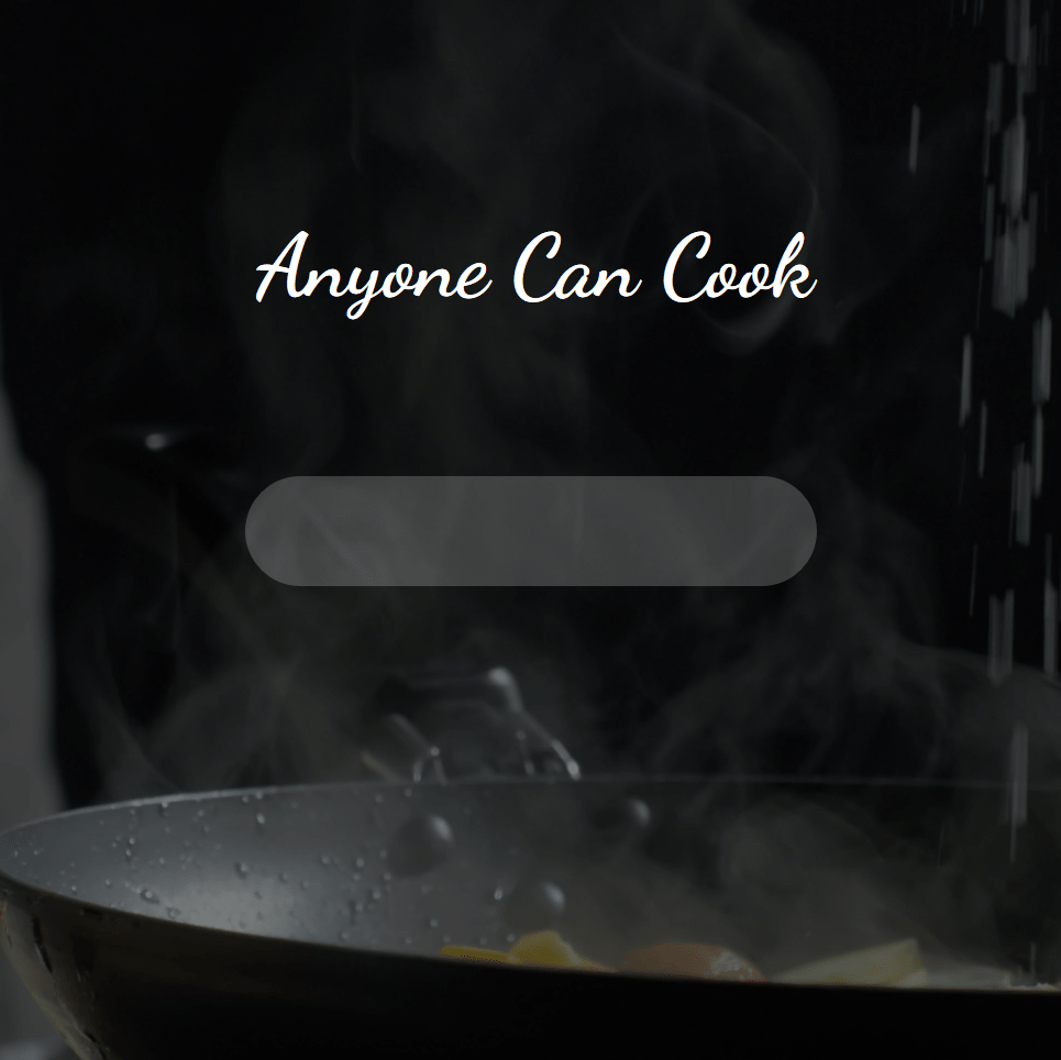 anyone can cook webpage